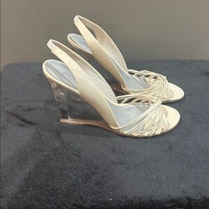 Aldo Ivory Strappy Sandals